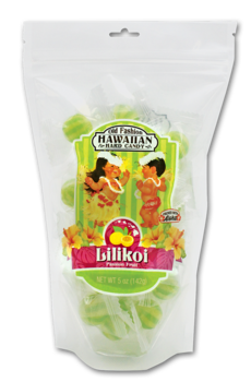 Old Fashion Hawaiian Hard Candy 5oz Bag - Lilikoi