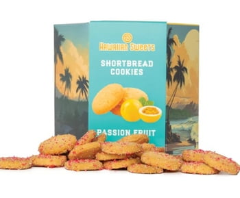 Hawaiian Sweets Shortbread Cookies - Passion Fruit