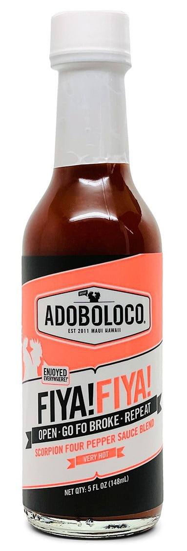 Adoboloco Fiya Fiya 3X Very Hot Sauce 5oz