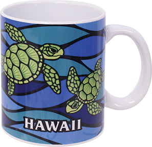 11 oz Mug - Honu Sea Glass