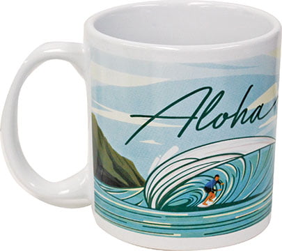 20 oz Mug - Aloha Surfer Mug