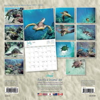 2025 Hawaiian Sea Turtles - 11x11 Wall Calendar