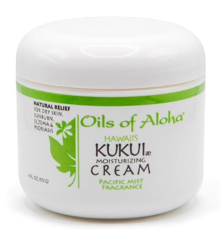 KUKUIæ Moisturizing Cream with Pacific Mist Fragrance 4oz