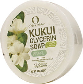 Kukui Glycerin Soap Bar - Pikake