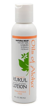 KUKUIæ Moisturizing Lotion Fragrance Free 4oz