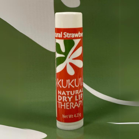 KUKUIae Natural Dry Lip Therapy Strawberry-Guava