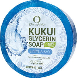 Kukui Glycerin Soap Bar - Waimea Bay